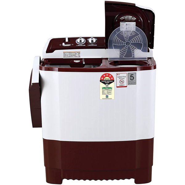 Buy LG 7 Kg 5 Star P7010RRAZ Semi Automatic Top Loading Washing Machine - Home Appliances | Vasanthandco